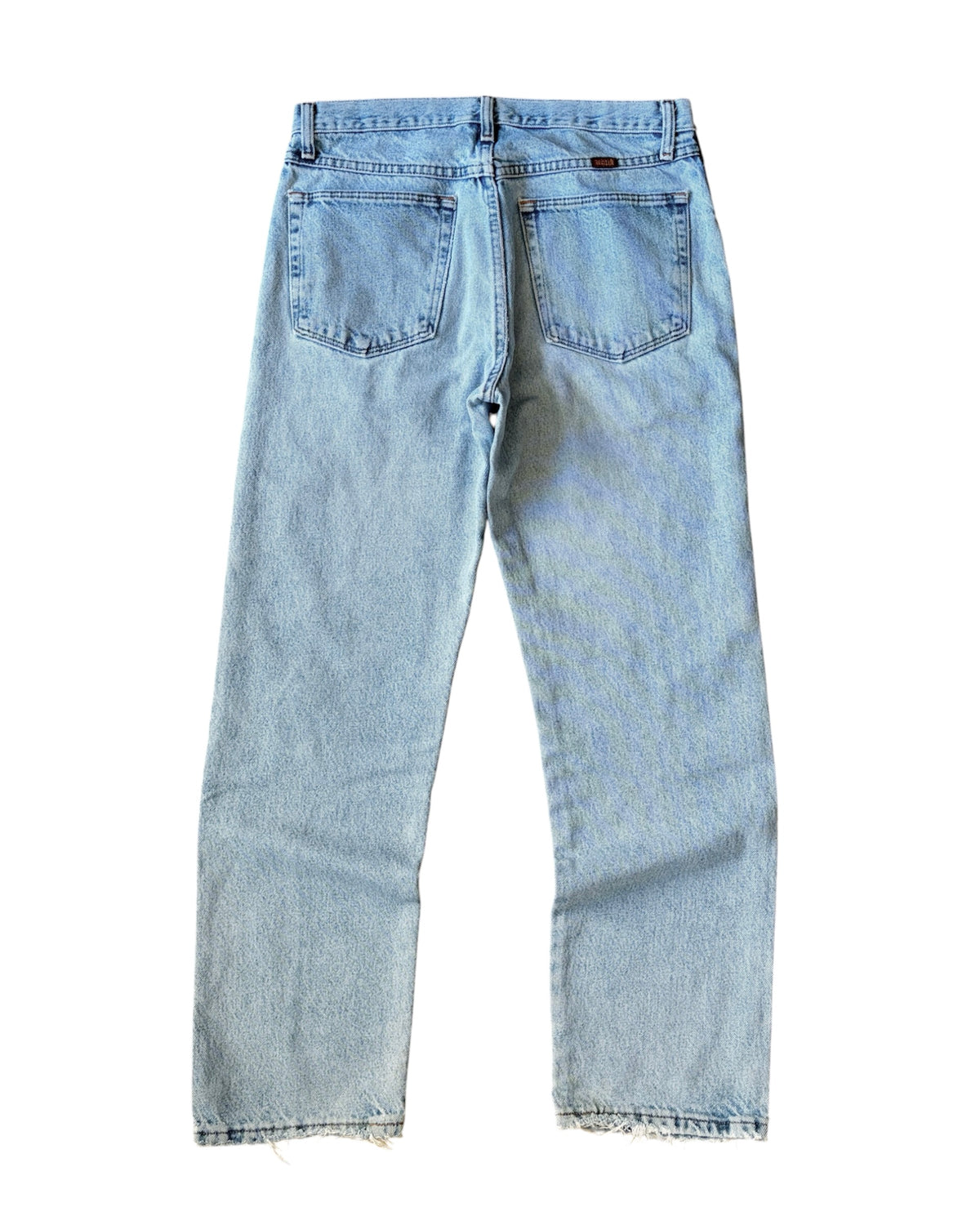 Rustler Stone Washed Blue Denim