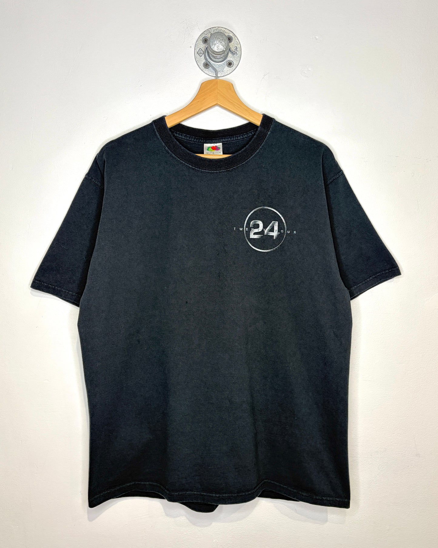 Vintage 2005 Twenty Four Jack’s Back Promo Black Tee Shirt