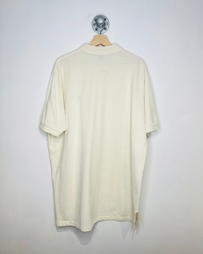 Ralph Lauren Two Button Cream Polo Shirt