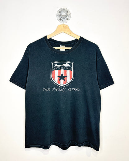 2000s Leatherface The Stormy Petrel Faded Black Tee Shirt