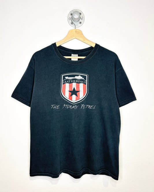 2000s Leatherface The Stormy Petrel Faded Black Tee Shirt