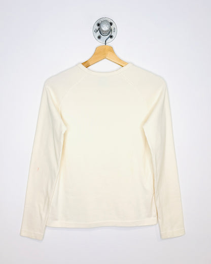 2000s Carhartt For Women Natural White Longsleeve Shirt