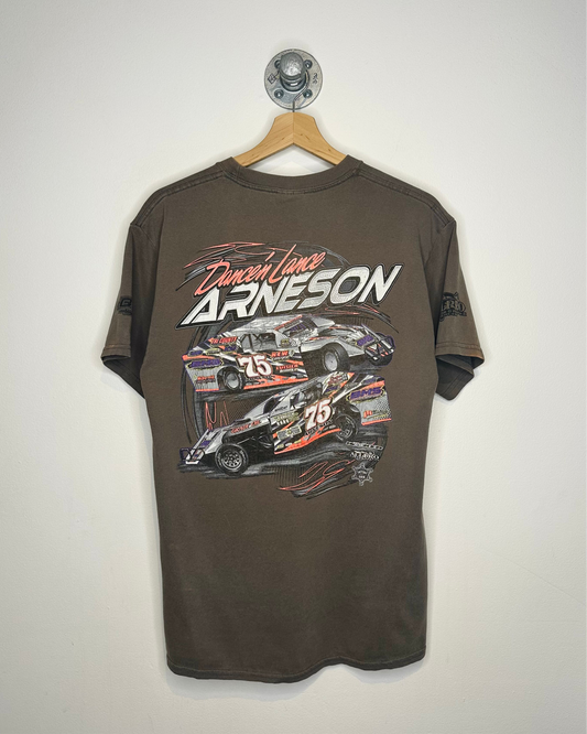 2000s Dancén Lance Arneson Racing Brown Tee Shirt