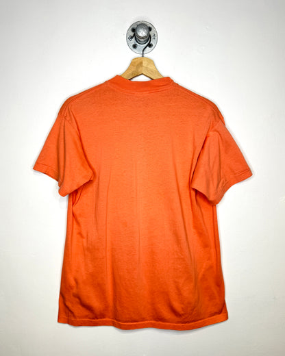 Vintage 90s “I’m Not Loafing” Orange Thin Tee Shirt