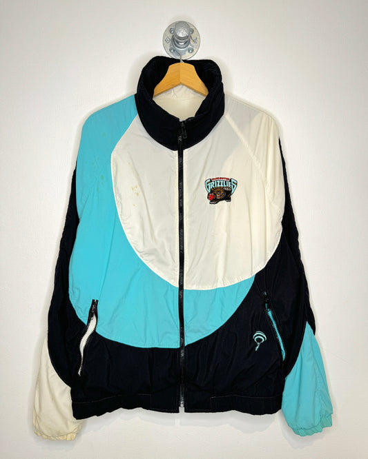 Vintage 90s Vancouver Grizzlies Boxy Windbreaker