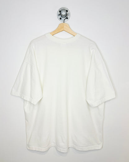 Vintage 90s Red Deer Rebels Hockey White Tee Shirt