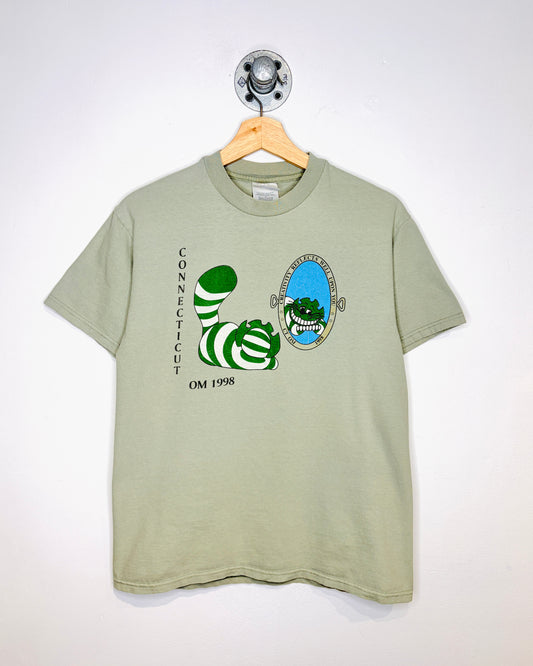 Vintage 1998 Creativity Reflects Upon You Earth Tone Tee Shirt