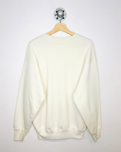 Vintage 1990s Chicago Bears White Crewneck Sweatshirt