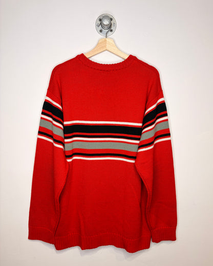Vintage Y2K Southpole Red Knit Sweater