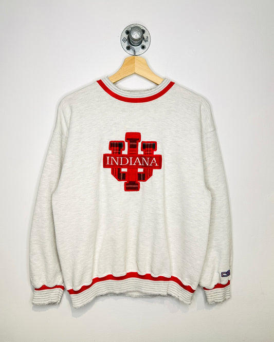 Vintage Indiana University Grey Crewneck Sweatshirt
