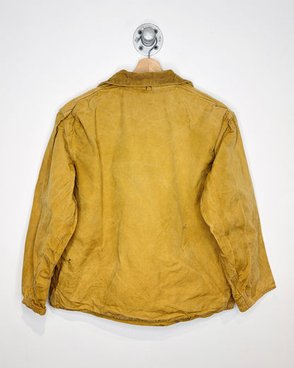Vintage 1950s Canvas Earth Tone Hunting Jacket