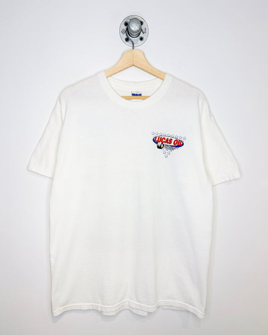 Lucas Oil Pro Pulling League White Tee Shirt