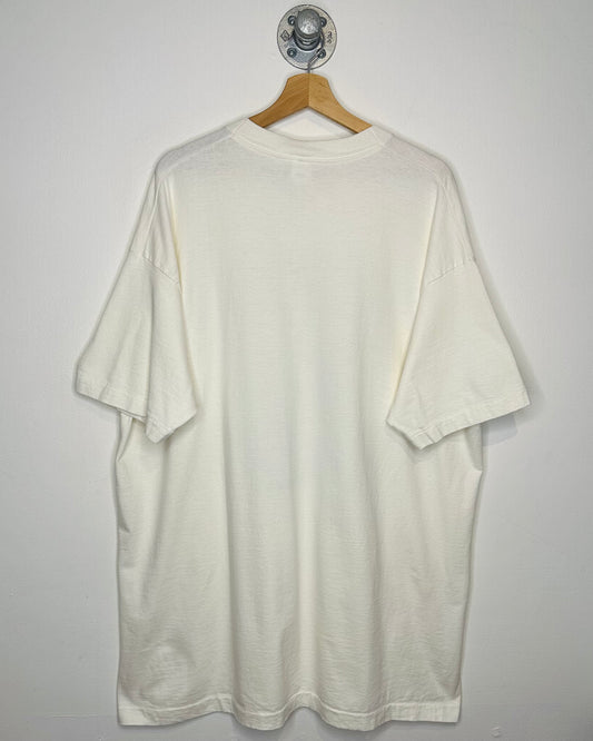 Vintage 1996 Dailyville Heritage Days White Tee Shirt