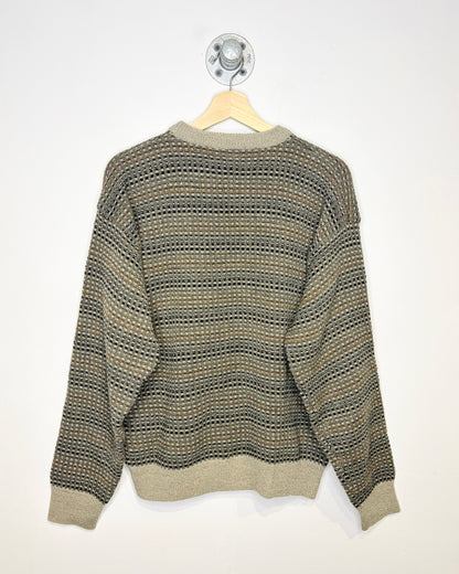Vintage 90s Towncraft Earth Tone Sweater