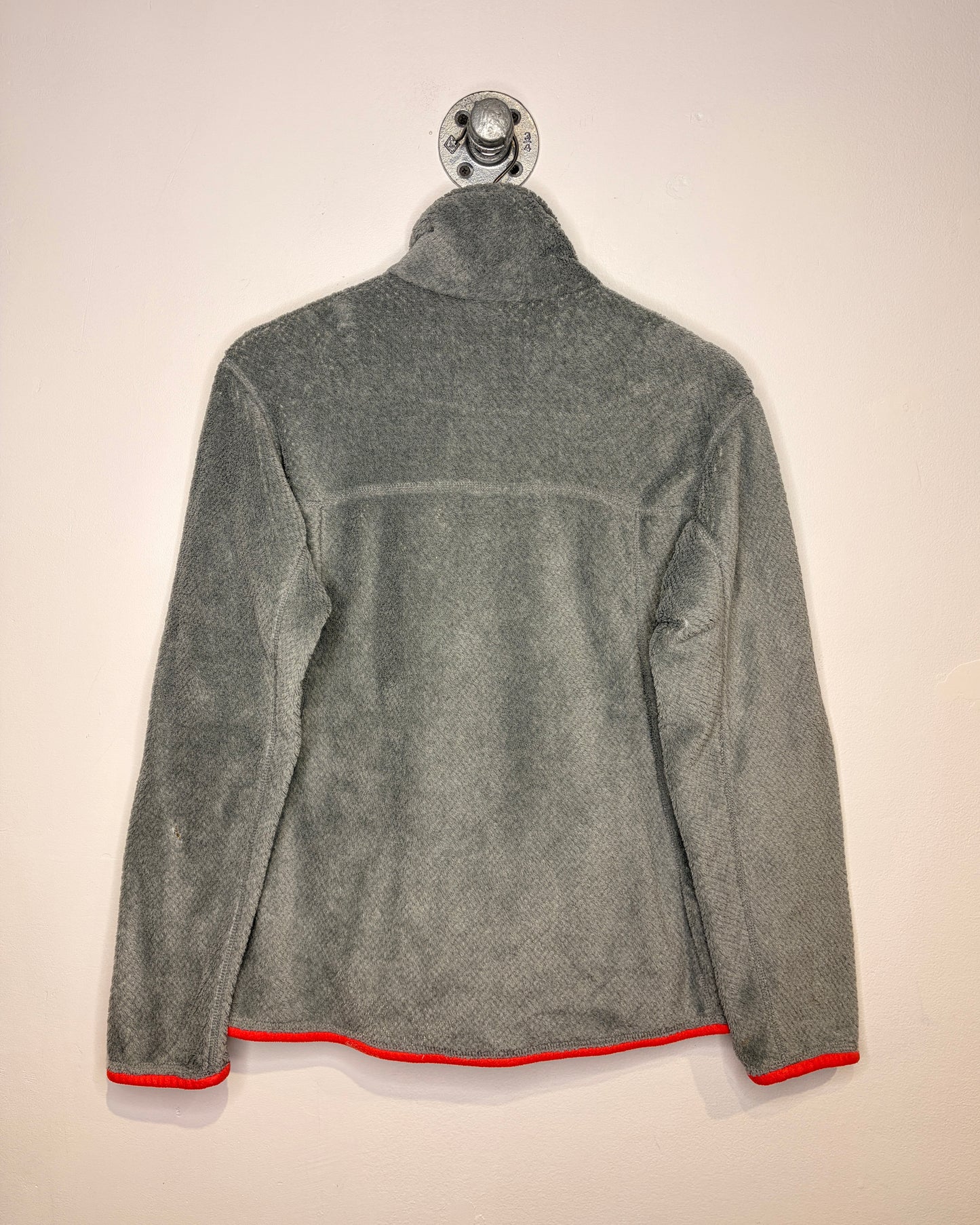 Vintage Patagonia Two Tone Grey & Red Fleece Sweater