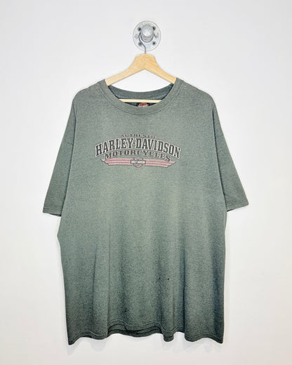 Vintage 2004 Harley Davidson Mile High Dark Grey Tee Shirt