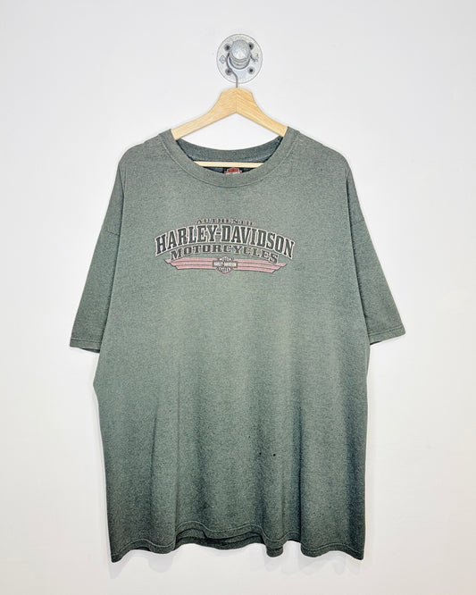 Vintage 2004 Harley Davidson Mile High Dark Grey Tee Shirt