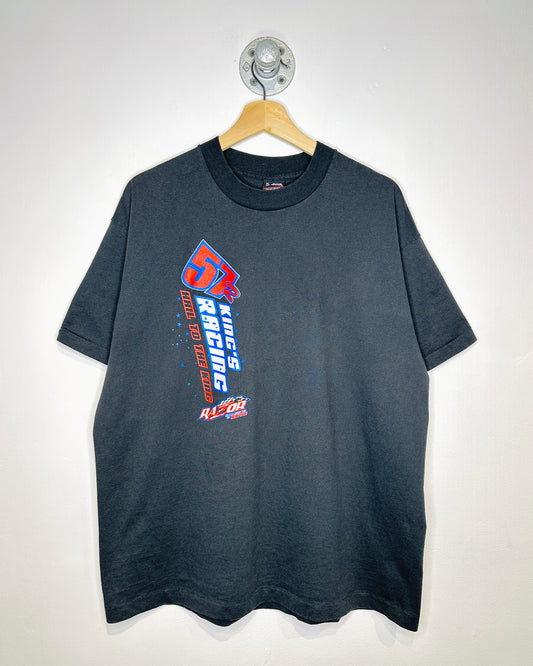 Vintage 90s Kings Racing Black Tee Shirt
