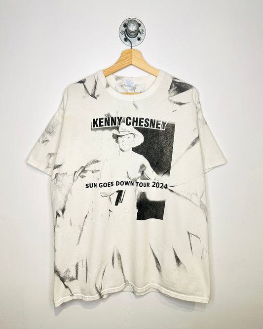 Kenny Chesney Sun Goes Down Tour White Tee Shirt