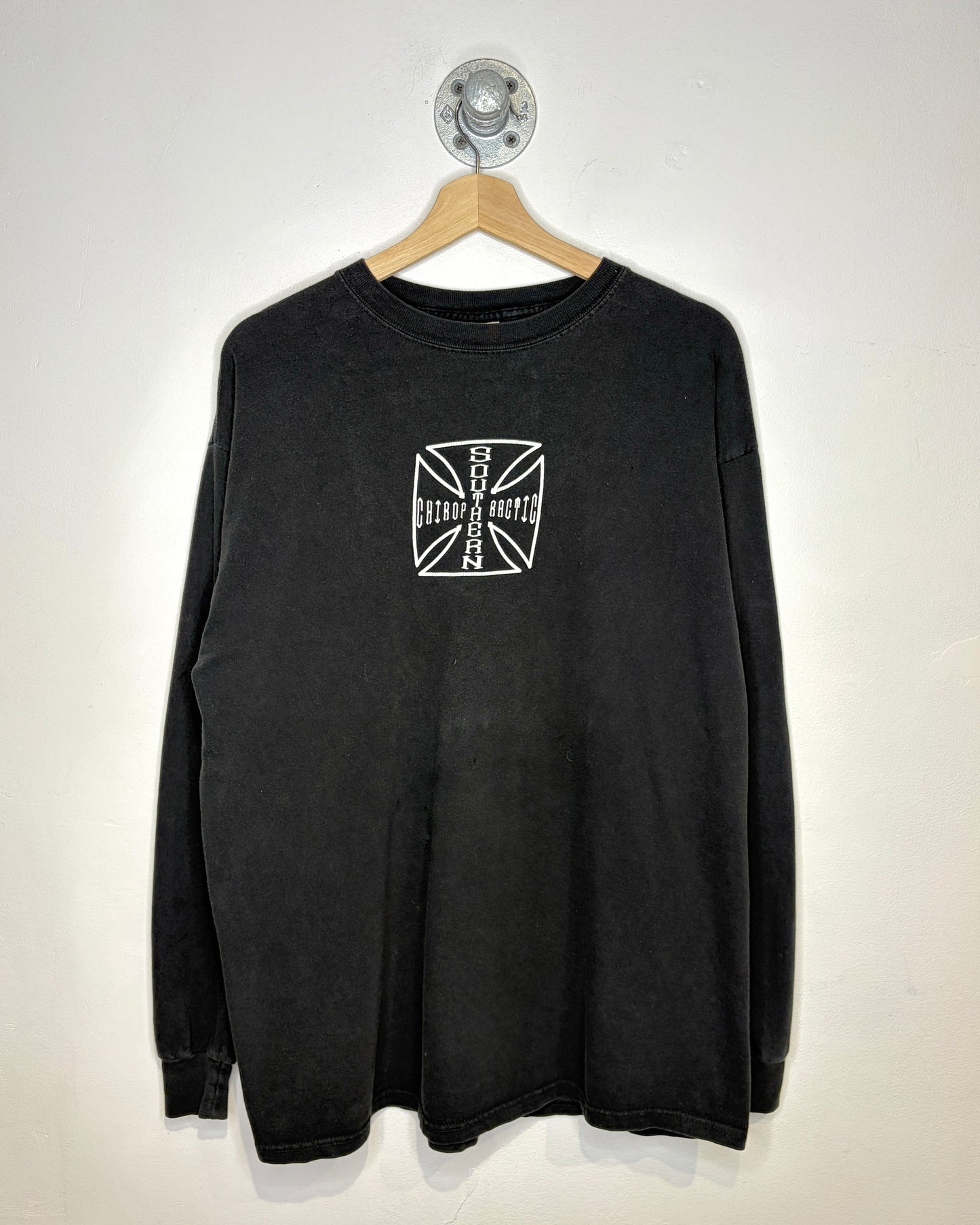 2000s South Chiropractic Black Longsleeve Shirt