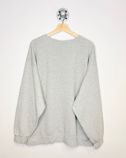 Vintage Pooh Bee-Hold The Moment Grey Crewneck Sweatshirt