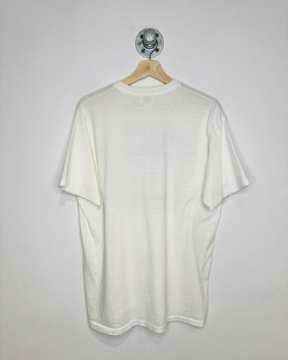 Vintage 1993 “Wanted: Canadian Male” Paper Thin White Tee Shirt