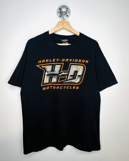 2006 Harley Davidson Ontario Canada Black Tee Shirt