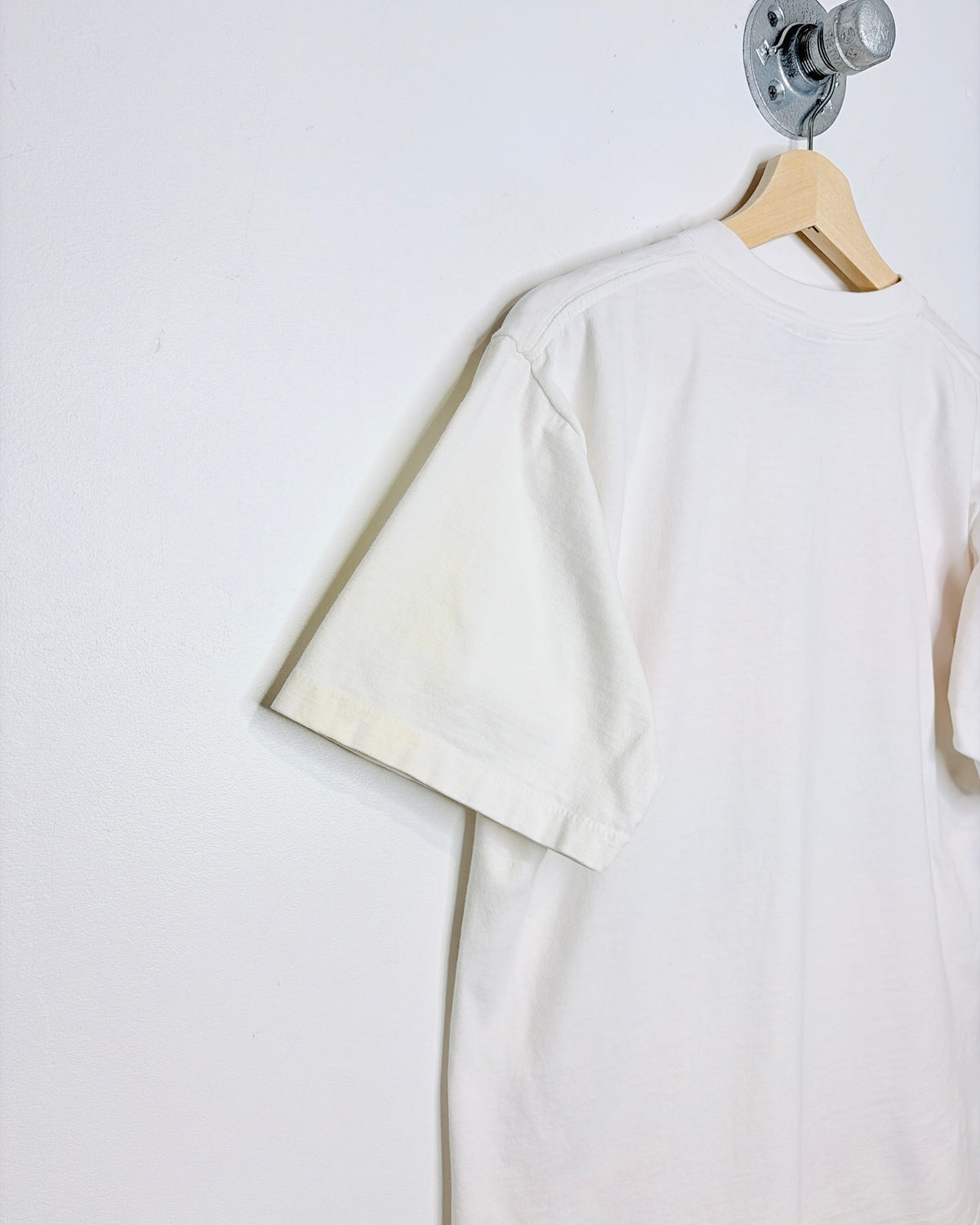 Vintage 1990s Kitty Hawk Kites Fluorescent Graphic White Tee Shirt