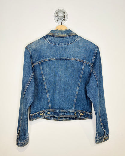 Vintage GAP Faded Dark Wash Denim Jacket