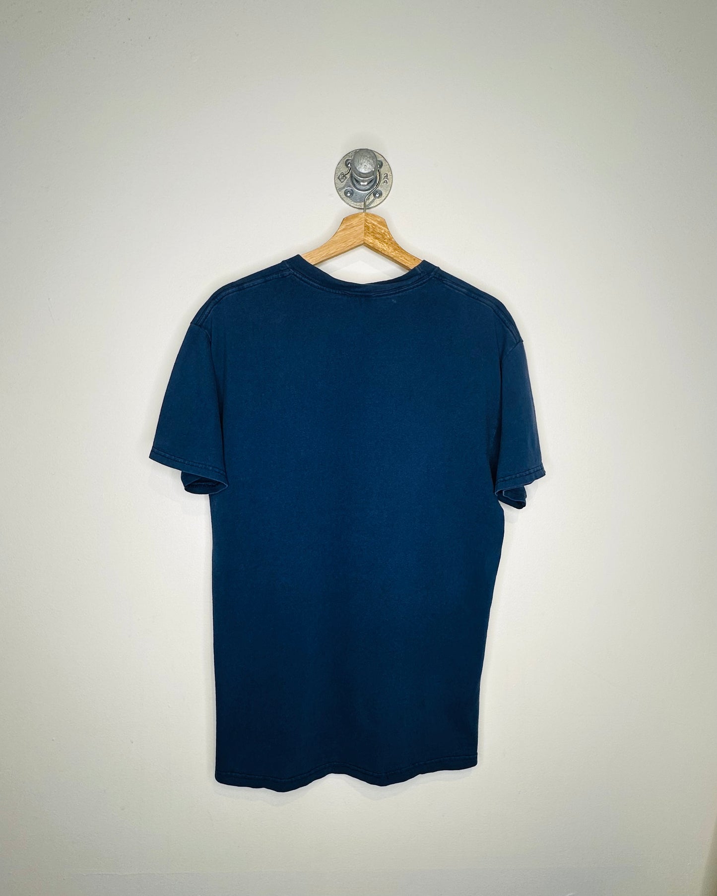 Vintage “Sports Is Life” Distressed Navy Tee Shirt