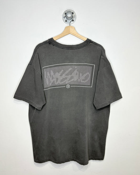 Vintage 90s Mossimo Thrashed & Faded Black Tee Shirt