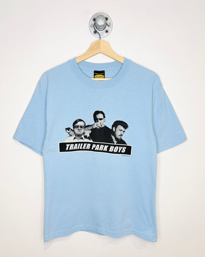 Vintage Trailer Park Boys Light Blue Promo Tee Shirt