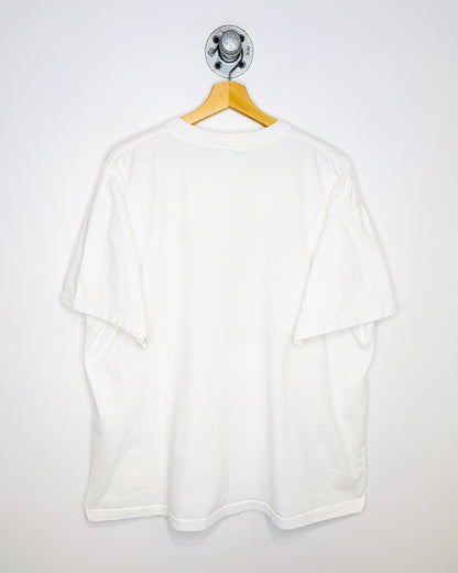 Vintage 1994 The Auteurs Band Graphic White Tee Shirt
