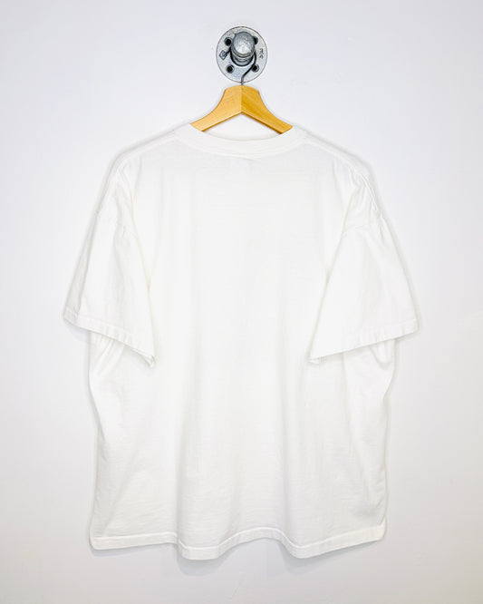 Vintage 1994 The Auteurs Band Graphic White Tee Shirt