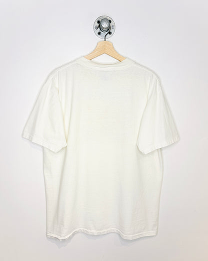 Vintage 1990 Whitehead’s Rampant Lion Pub England White Tee Shirt