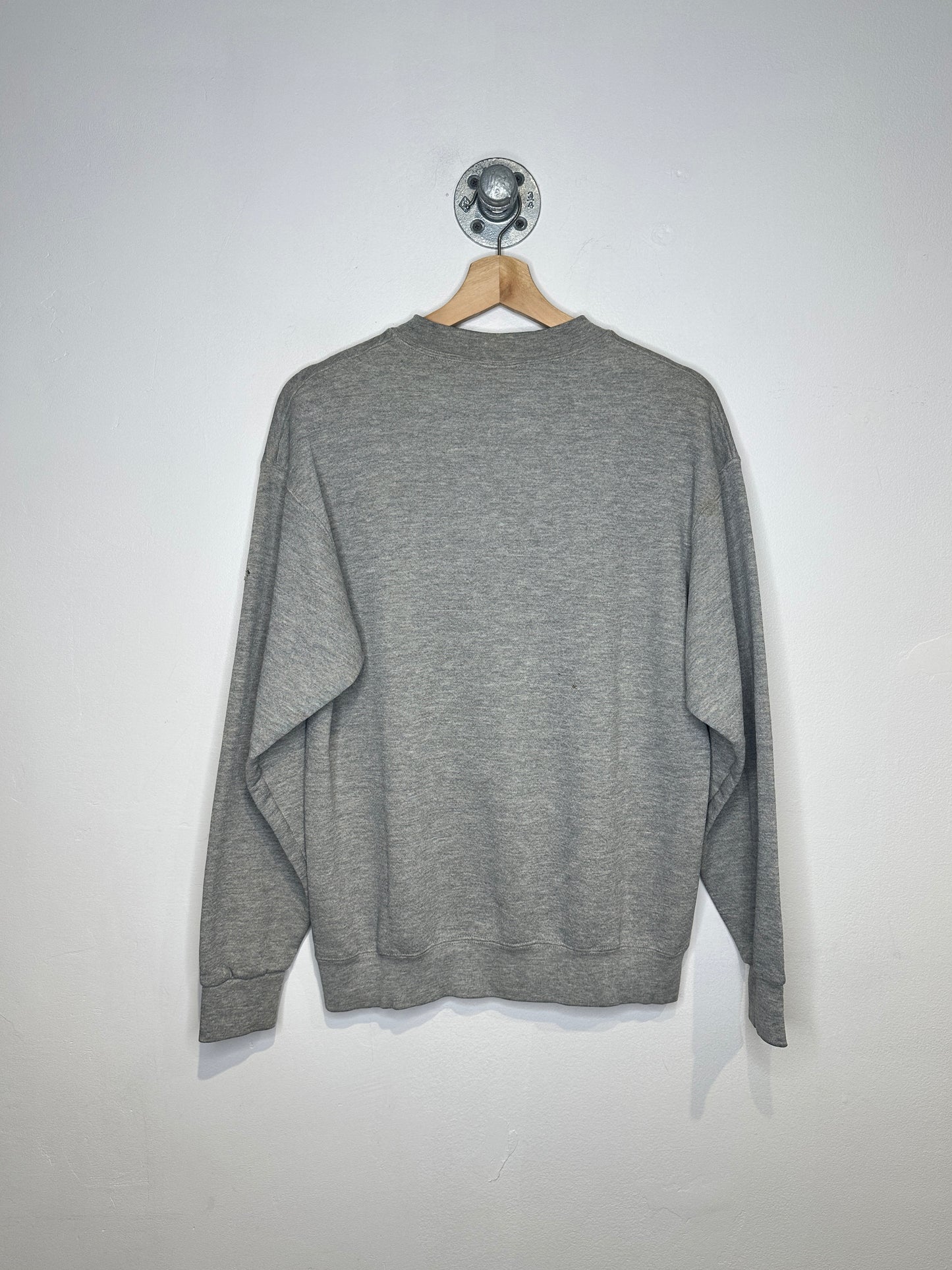 Vintage 2000s Eeyore Under The Weather Grey Crewneck Sweatshirt