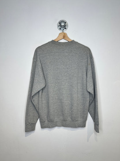 Vintage 2000s Eeyore Under The Weather Grey Crewneck Sweatshirt
