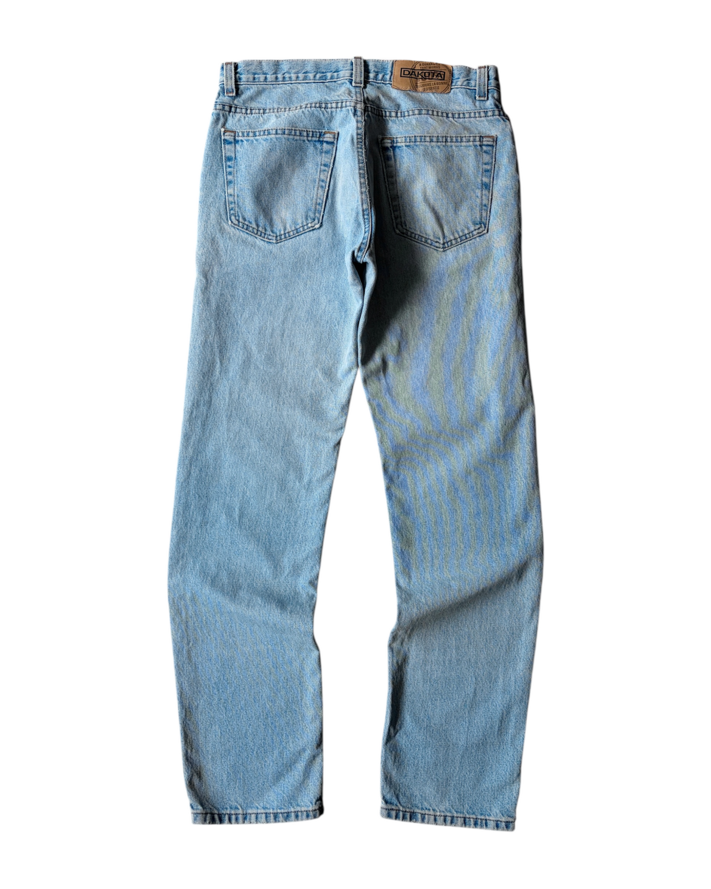 Vintage 90s Dakota Faded Light Wash Jeans