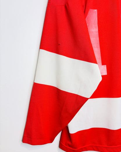 True Vintage 1970s University Of Alberta Law Red Hockey Jersey