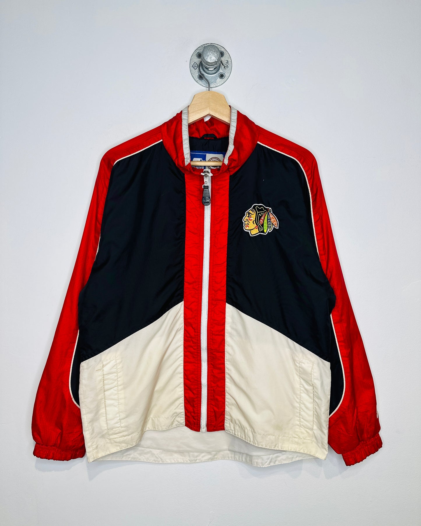 Vintage 1990s Starter Chicago Blackhawks Nylon Jacket