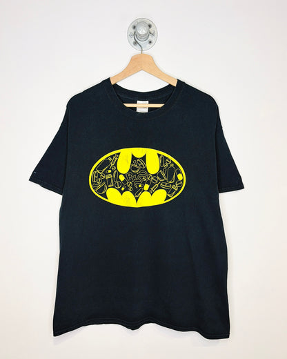 2000s “Batman” University Of Alberta Pharmacy Black Tee Shirt