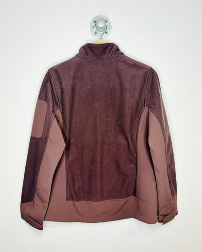 Women’s Carhartt Maroon Fleece Zip Up Jacket