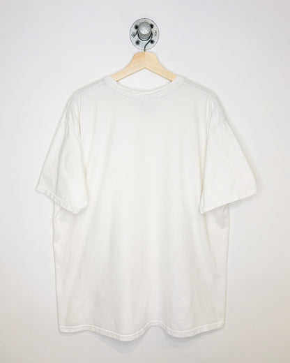 Vintage 90s/00s Nike Mini Swoosh White Tee Shirt