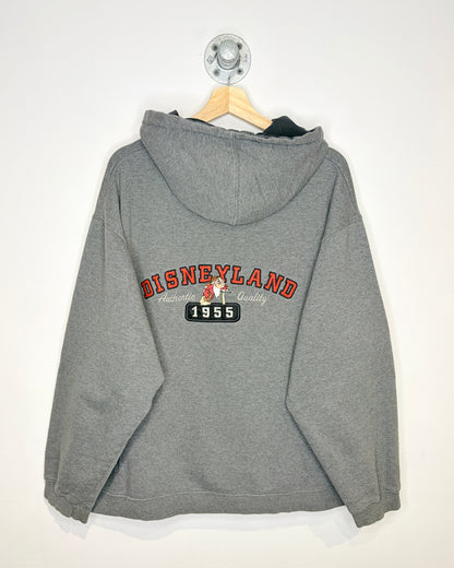 2000s Disney Grumpy Charcoal Zip Up Hoodie