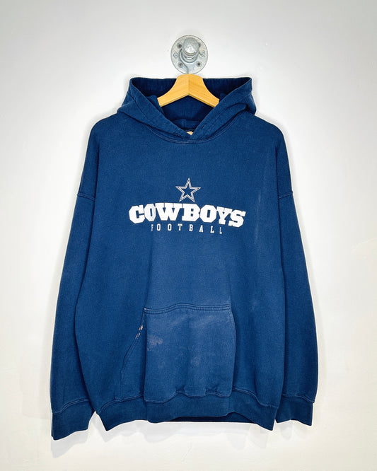 2000s Dallas Cowboys Football Navy Hoodie