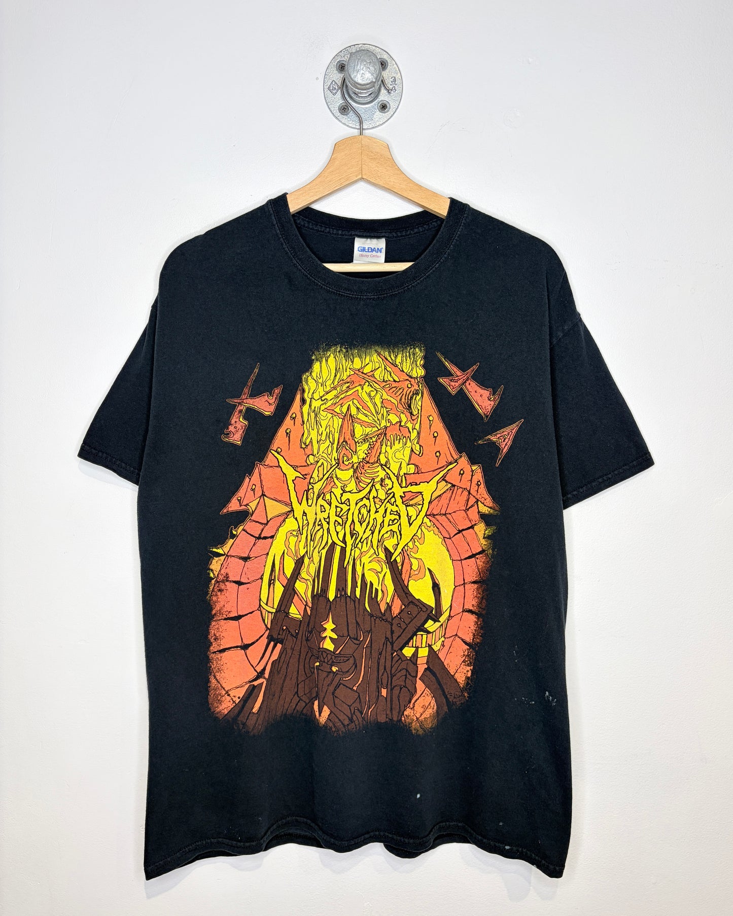 Vintage Y2K Wretched Black Tee Shirt