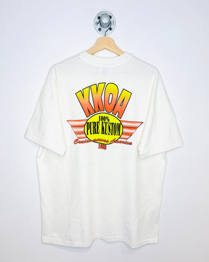 Vintage 1993 Street Custom Spectacular White Tee Shirt