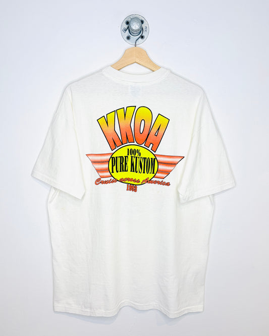 Vintage 1993 Street Custom Spectacular White Tee Shirt