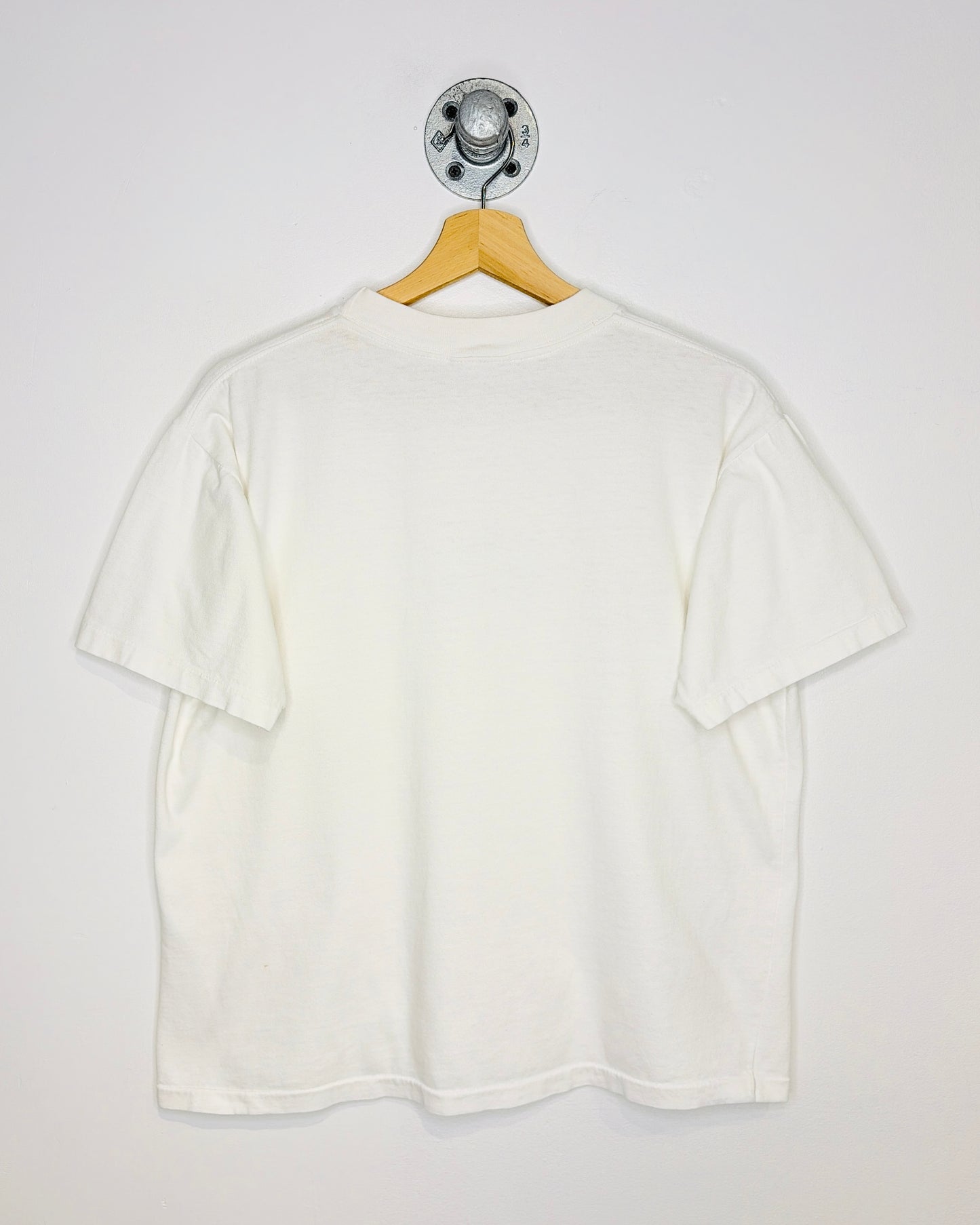 Vintage 90s “Calvin Klein” University Of Alberta White Tee Shirt