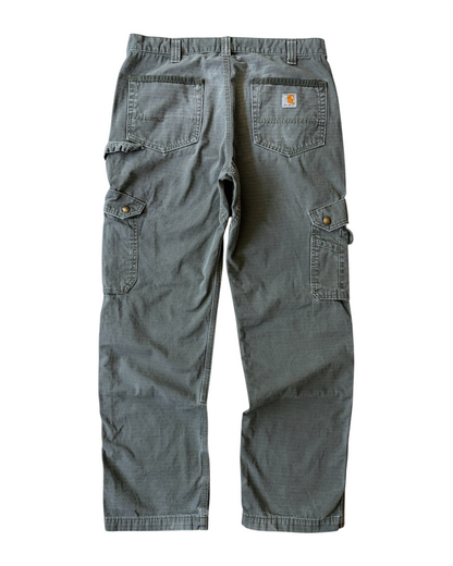 2000s Carhartt Relaxed Fit Earth Tone Ripstop Cargo Pants